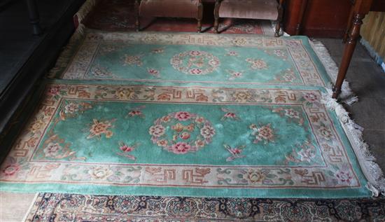 Three Chinese rugs(-)